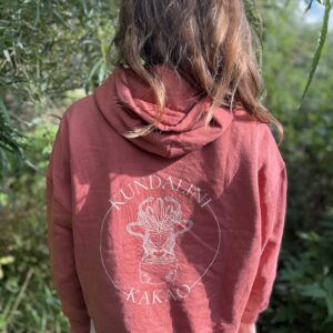 Kundalini Kakao women's low-cut sweatshirt, 100% organic cotton